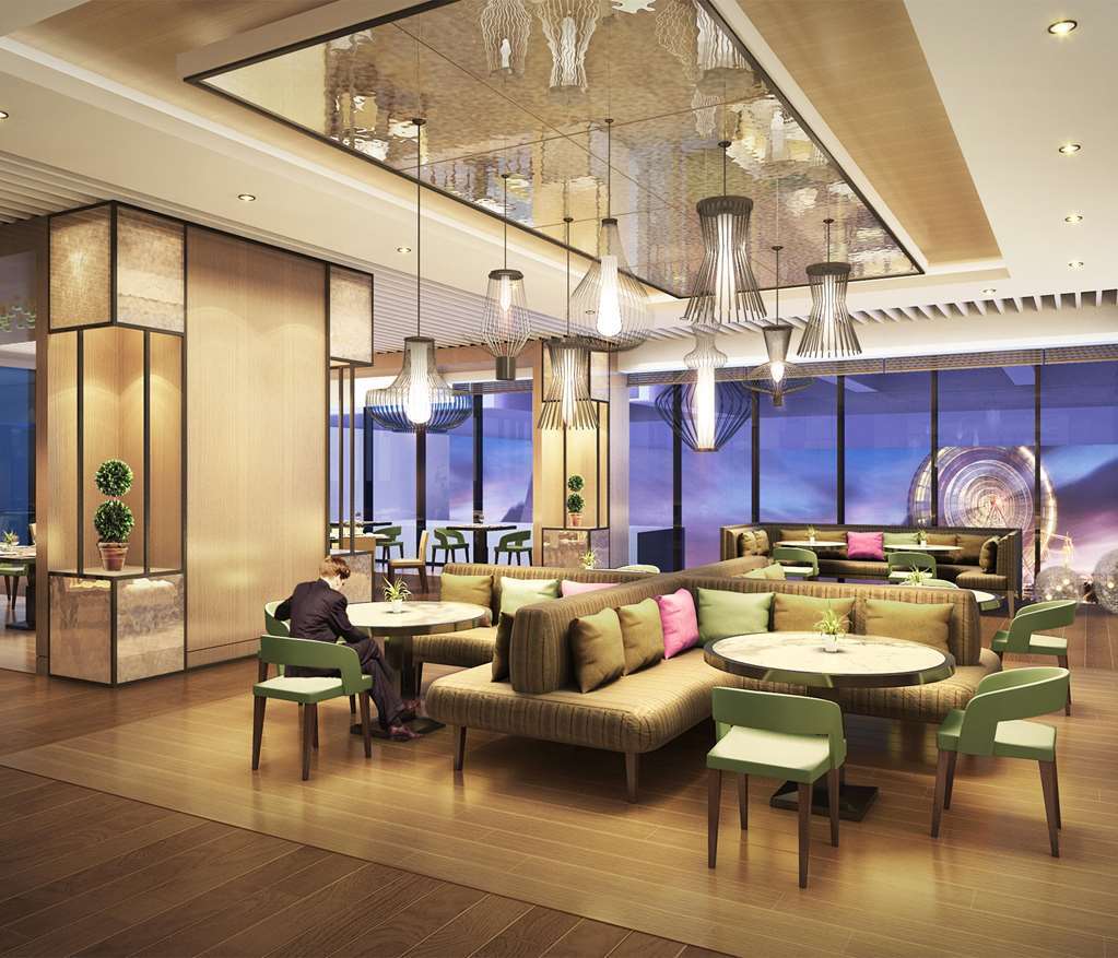 Hilton Garden Inn Нинбо Ресторант снимка